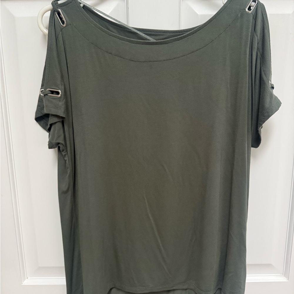 Cable & Gauge Olive Green Short Sleeve Tee